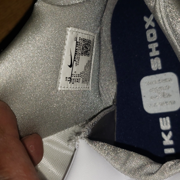 Brand new Nike shocks ,size 13 blue and white - Picture 3 of 5